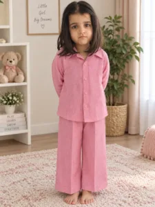 Pink Dots SK-26 – Girls’ 2-Piece Co-ords Set